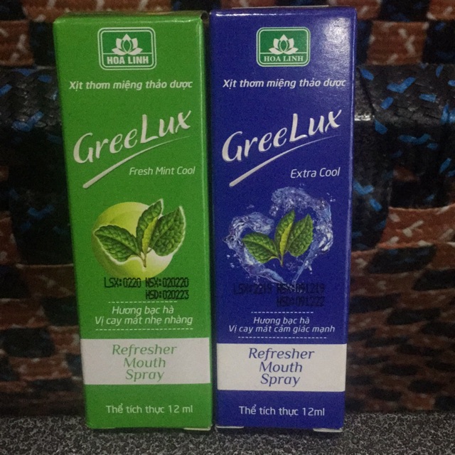 Xịt thơm miệng GREELUX 12ml