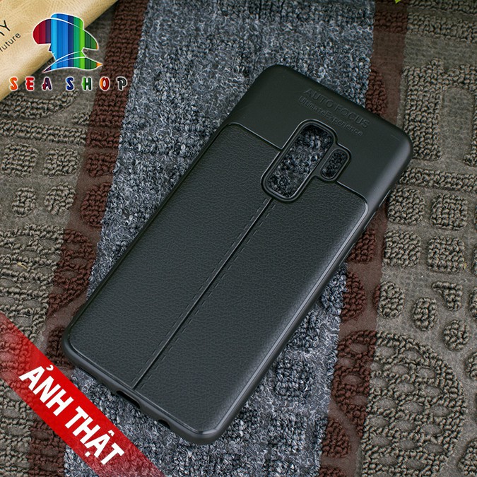 Ốp lưng Samsung Galaxy S9 Plus vân da loại A