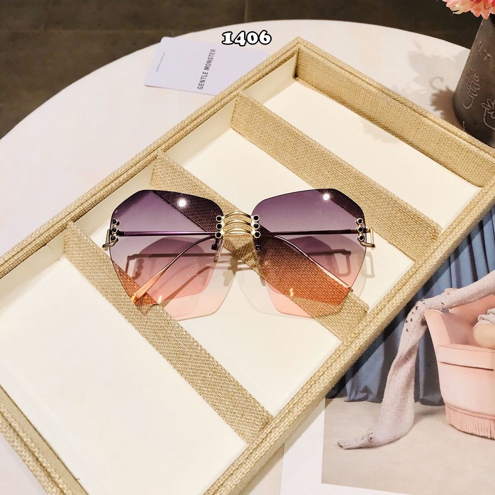 Mắt kính nữ phong cách vintage thời trang❤️FREESHIP❤️kính mát hàn quốc ulzzang M1406