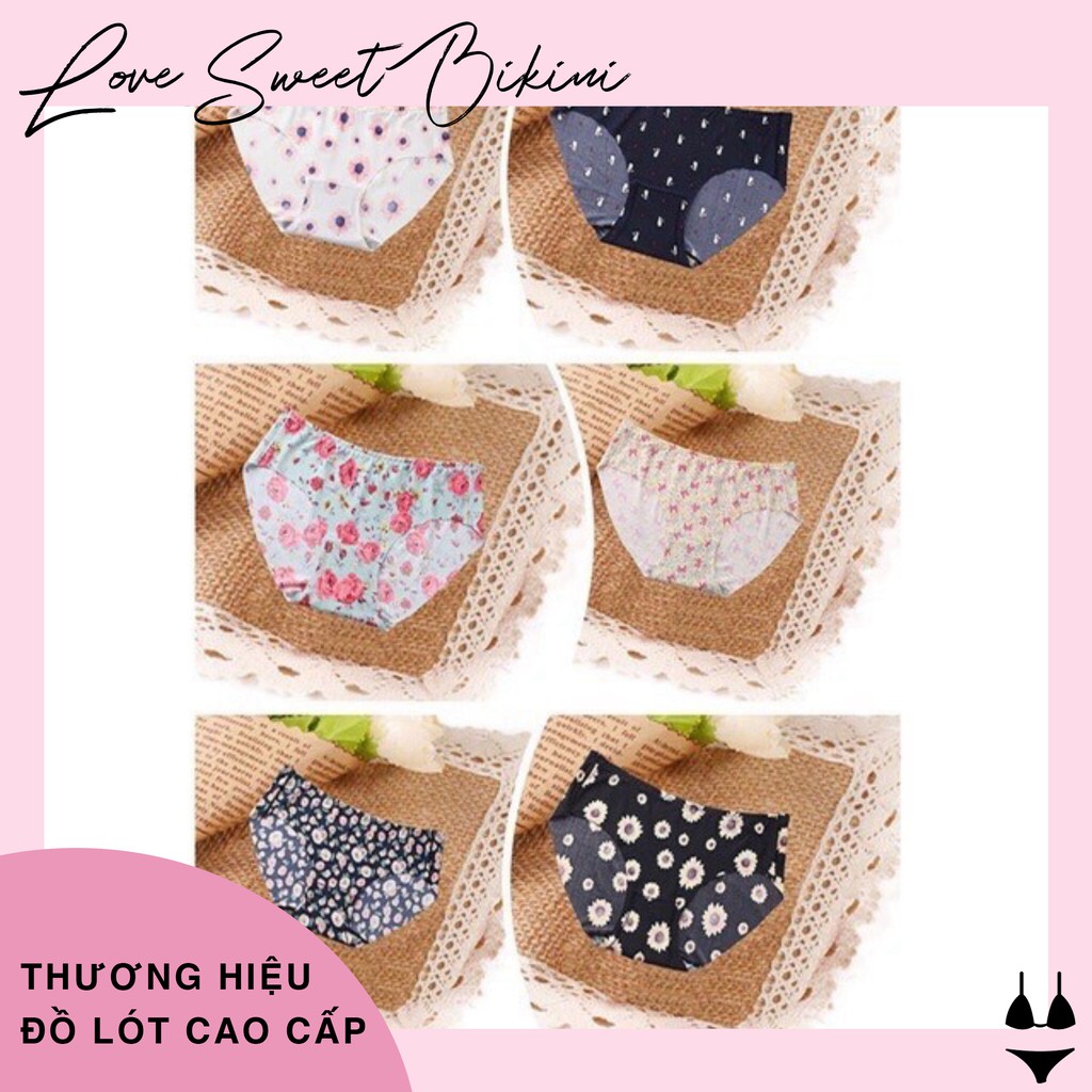 Quần Lót Thun Lạnh Không Đường May Hoạ Tiết Cao Cấp 99045 | BigBuy360 - bigbuy360.vn
