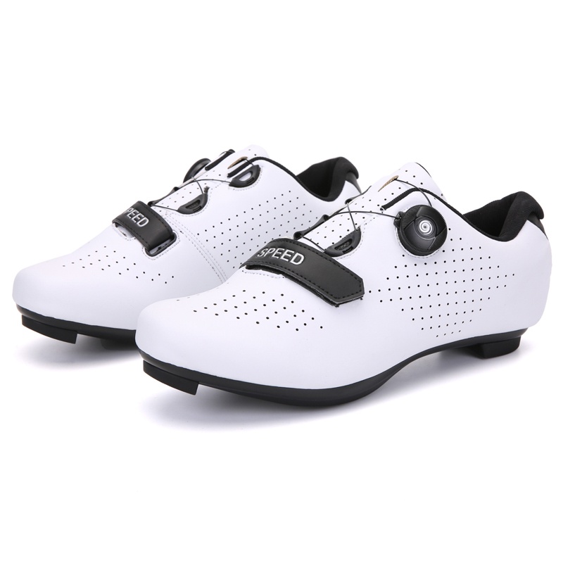 Giày Chạy Xe Đạp Địa Hình Màu Trắng Và Đen Cho Nam Và Nữ