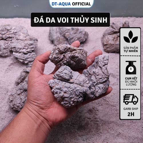 Đá da voi [1kg] - Setup Bể Thuỷ Sinh, Trang Trí Bể cá Cảnh