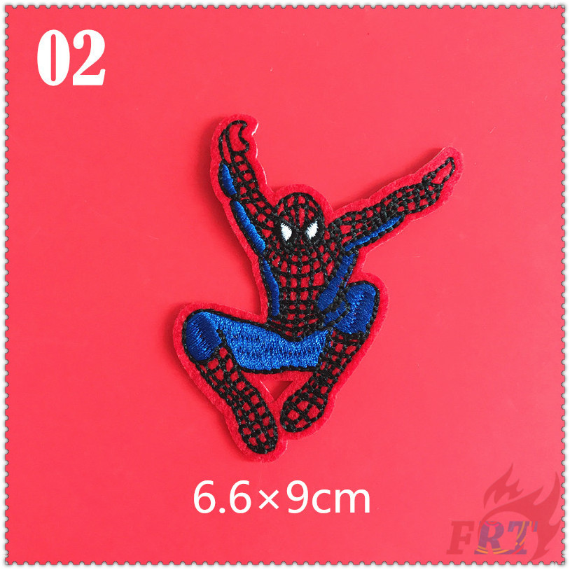 Miếng dán ủi thêu hình người nhện series 03 độc đáo