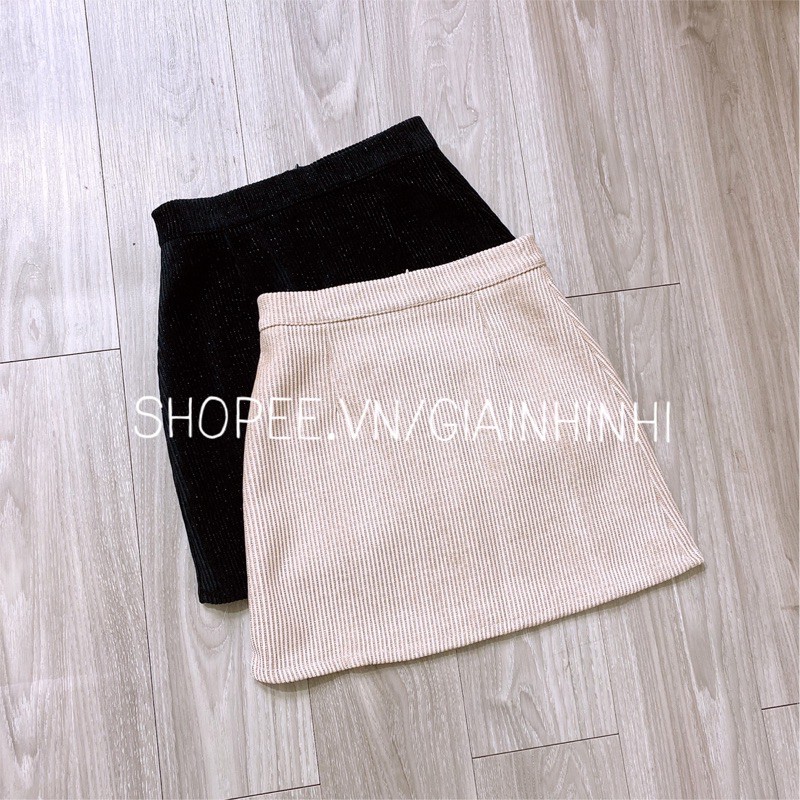 Chân váy dáng A chất nhung tăm ánh nhũ dày dặn CV1761 - NhiNhi Shop | BigBuy360 - bigbuy360.vn