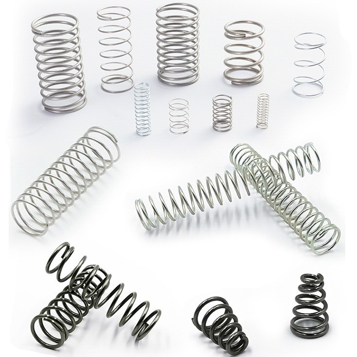 Lò Xo Dạng Nén Bằng Thép Không Gỉ 0.2mm Đường Kính Ngoài 1.5mm / 2mm / 3mm / 4mm