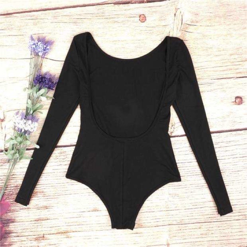 (SẴN) Bodysuit tay dài hở lưng sâu | BigBuy360 - bigbuy360.vn