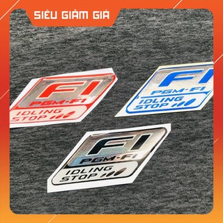 [SALE SỐC] TEM FI PGM-FI TEM NỔI NHỰA DẺO SIÊU BỀN CÓ 3 MÀU LỰA CHỌN (SIÊU RẺ)