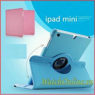 [iPad Mini 1/2/3/4] Bao da xoay 360 iPad Mini 1/2/3/4