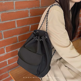 Balo nữ dây rút đẹp màu đen thời trang Hàn Quốc