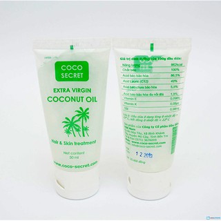 Dầu Dừa Coco tuýp 60ml