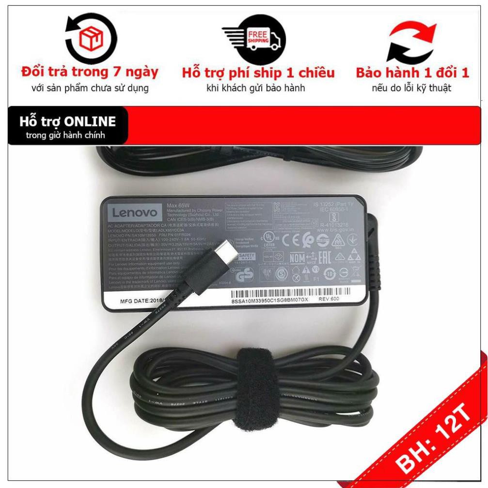 [BH12TH] ⚡️[Sạc zin] Sạc laptop Lenovo Thinkpad X1 Yoga 2nd Gen (Type 20JD, 20JE, 20JF, 20JG) - 20JH, 20JJ, 20JD, 20JE