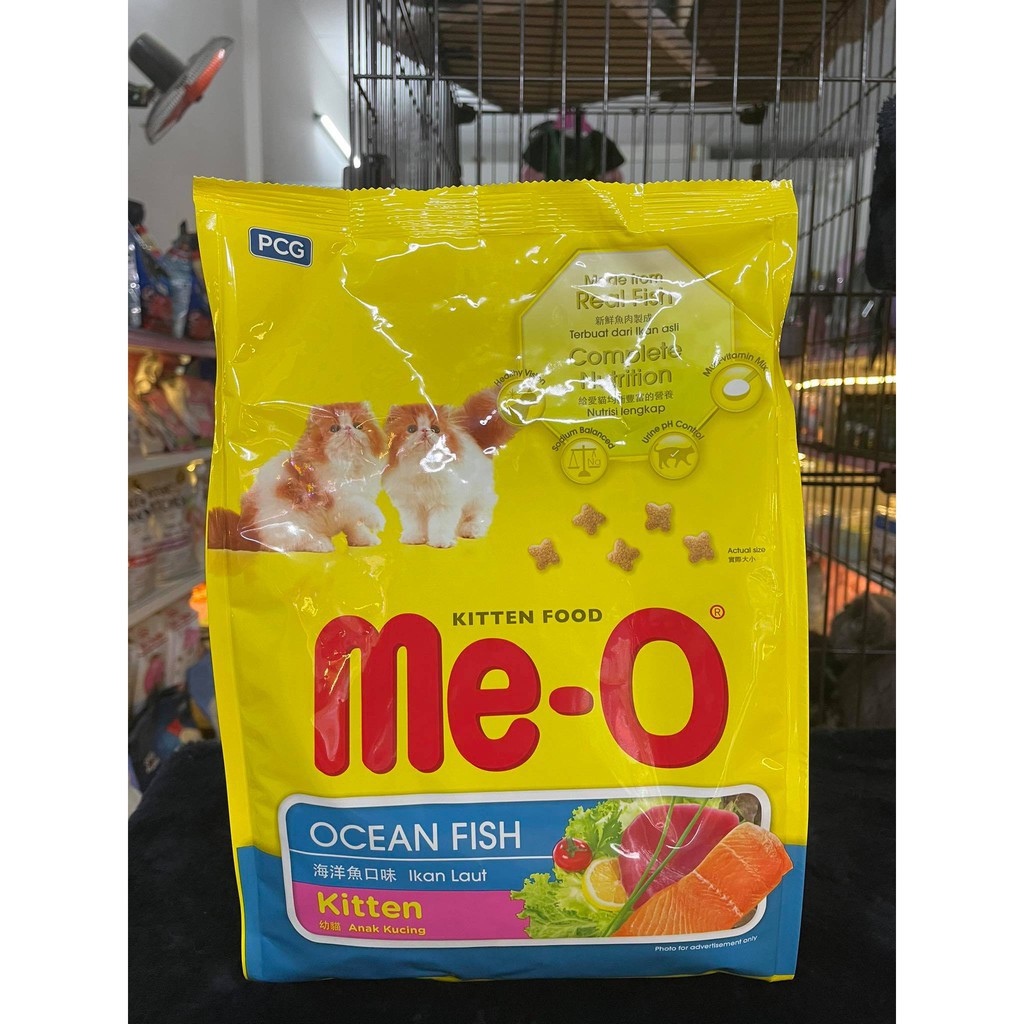 THỨC ĂN HẠT CHO MÈO CON 400Gr Me-O KITTEN OCEAN FISH 400gr