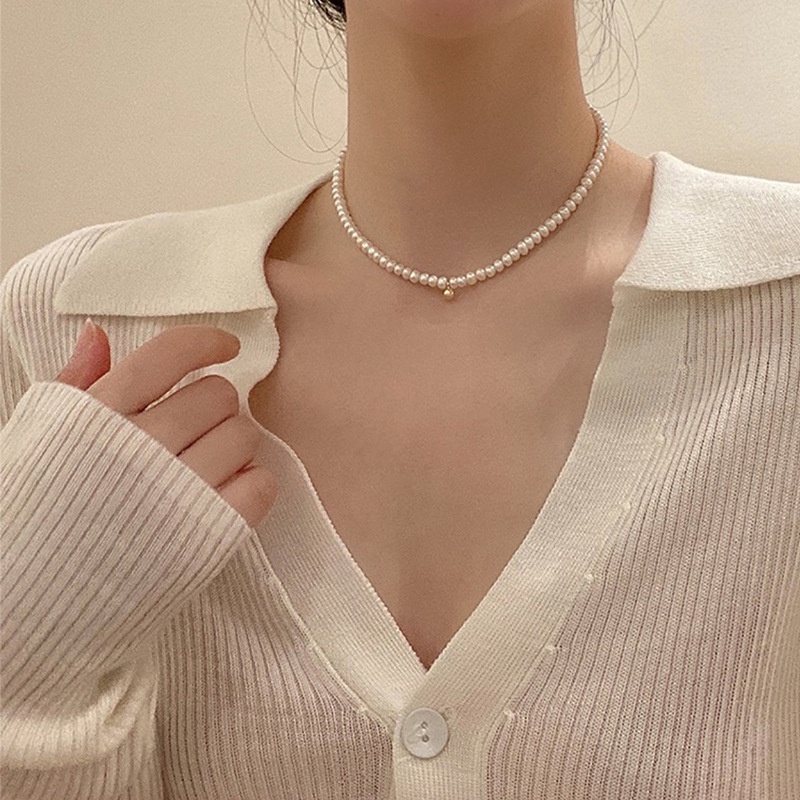 Vòng cổ ngọc trai thời trang dành cho nữ