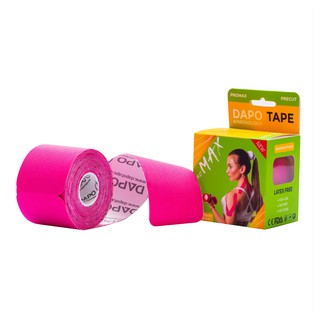 [Sợi Tổng Hợp Cắt Sẵn] Băng Dán Cơ Thể Thao Dapo Tape ProMax Màu Hồng