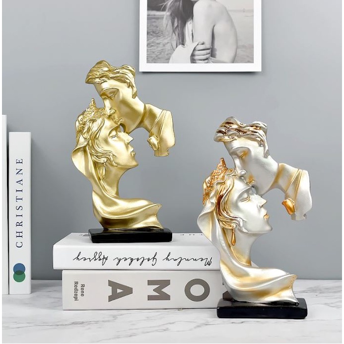Tượng decor tình nhân IR phong cách bắc âu kích thước 25cm.
