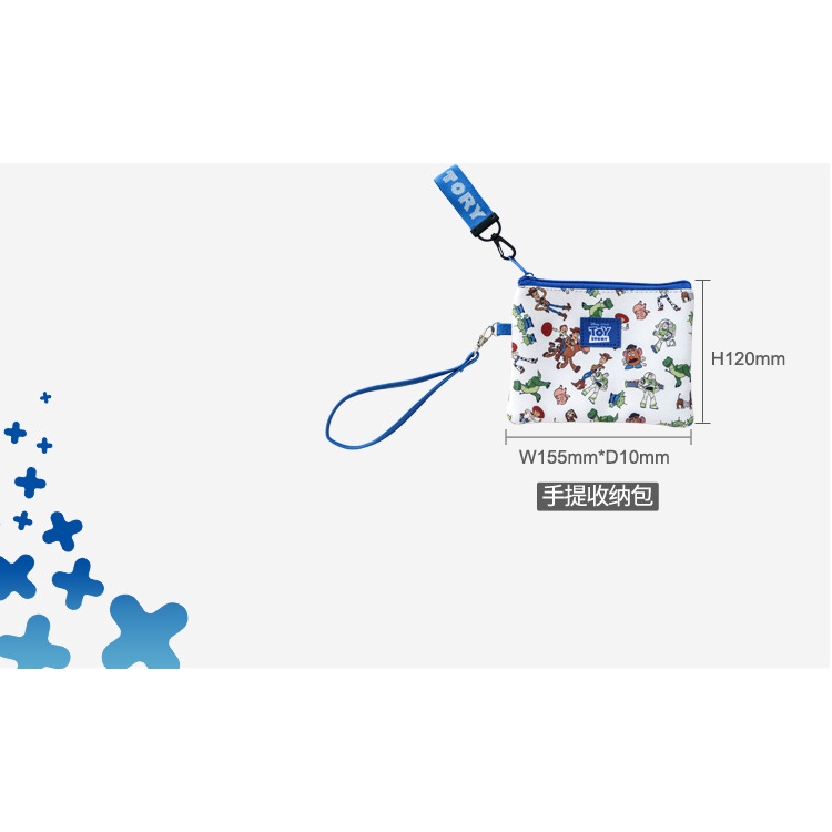 Túi Đựng Mỹ Phẩm Đa Năng In Họa Tiết Hoạt Hình Disney Buzz Lightyear Thời Trang