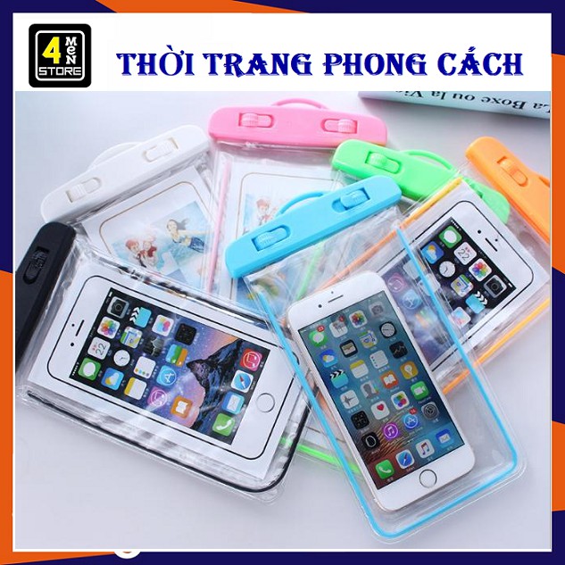 Túi Chống Nước cho Điện Thoại Đi Bơi - Túi Chống Nước Điện Thoại Trong Có Viền Siêu Tiện Lợi