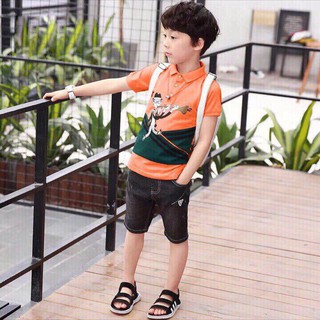 Sét jean bé trai chú lính thổi kèn bé trai