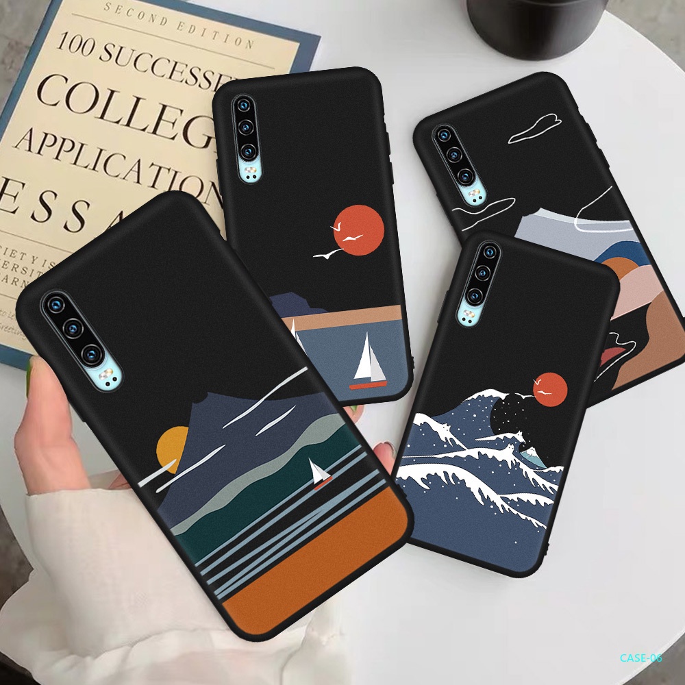 Ốp Điện Thoại In Hình Phong Cảnh M082 Cho Samsung Note 10 Plus Note 9 8 20 Ultra Samsung S8 Plus S7 S6 edge S5 Note 5 4 3