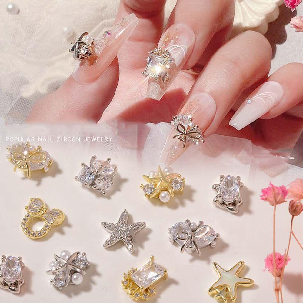 Móng Tay Nơ NEEDWAY|Hạt Charm 3D Trang Trí Móng Tay DIY Sang Trọng|Phụ Kiện Trang Trí Móng Tay Nghệ Thuật Xinh Xắn