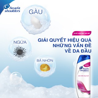Dầu Gội Head & Shoulders Suôn Mềm Óng Mượt