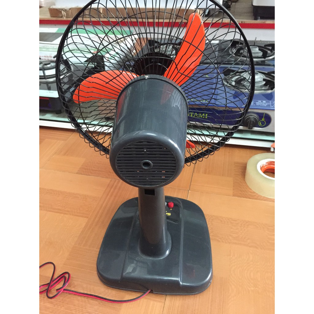 QUẠT ĐỂ BÀN KẸP BÌNH ẮC QUY 12V | BigBuy360 - bigbuy360.vn