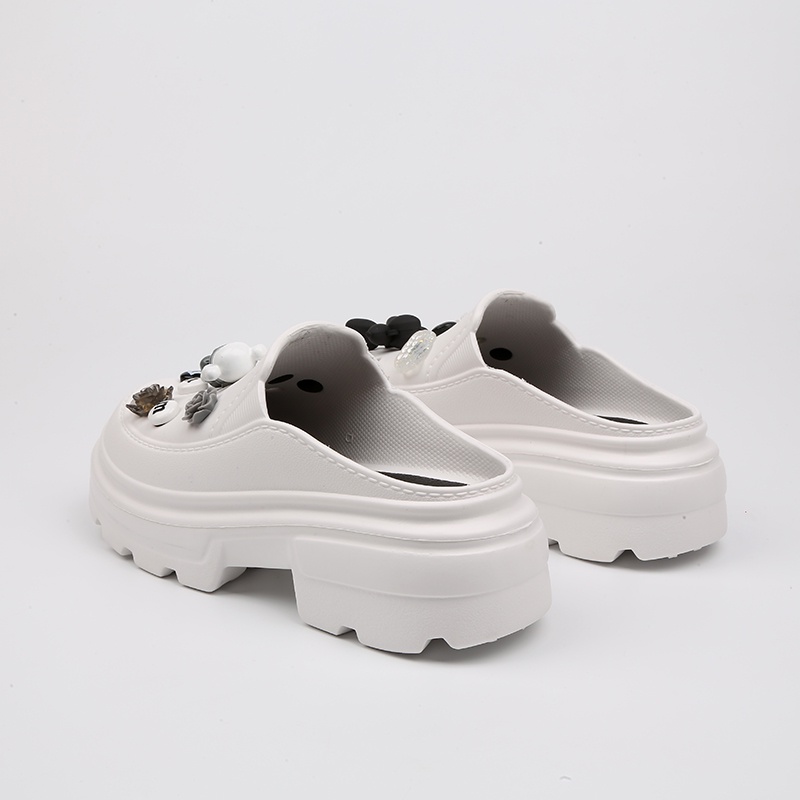 crocs Sticker shoes sticker for cross sandalsDép crocs Quai Chéo Bằng EVA Chống Trượt Họa Tiết KAWS Thời Trang Đi Biển Cho Nữ