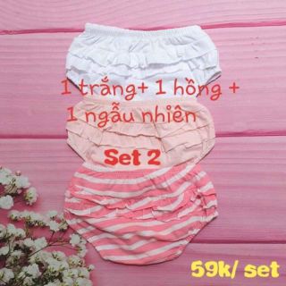 Set 3 quần chip