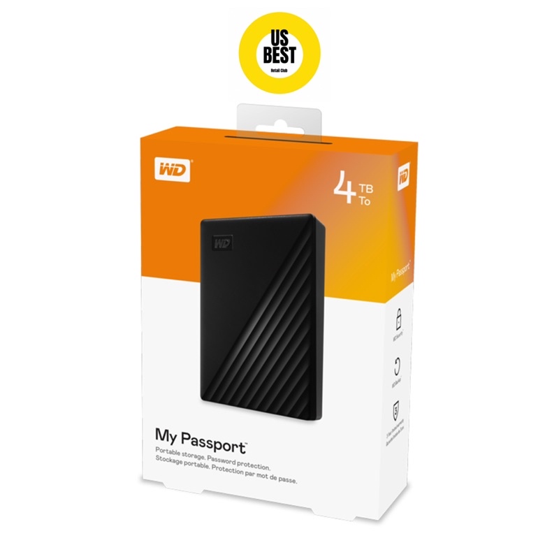 Ổ Cứng Di Động 2.5 inch WD My Passport USB3.2