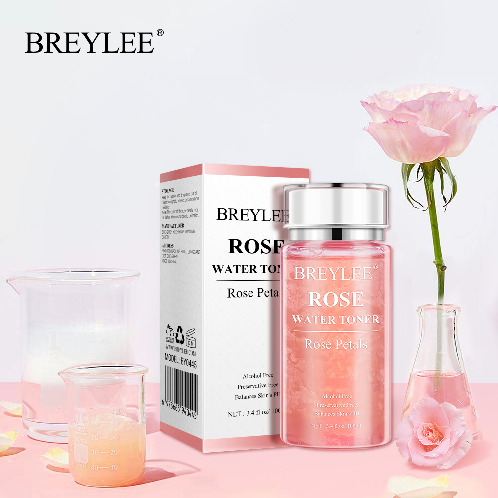 Toner Hoa Hồng Breylee Dưỡng Ẩm Chăm Sóc Da 100ml