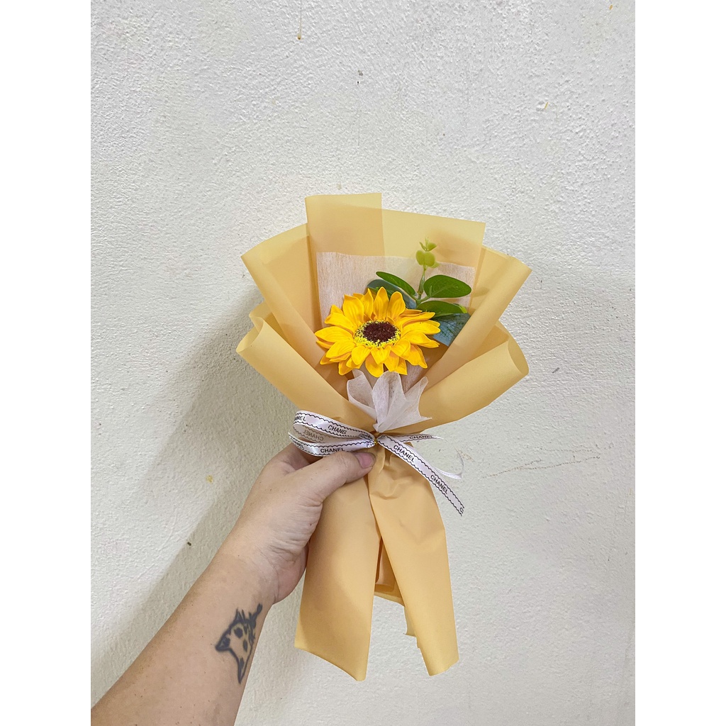 Quà tặng hoa hướng dương sáp. Tặng 20/11, khai trương, tốt ngiệp.