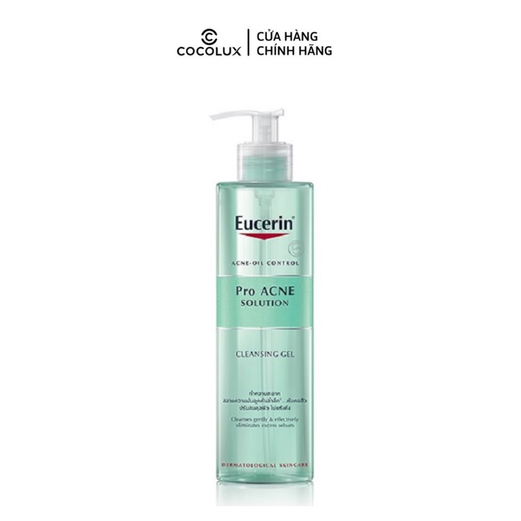 Gel Rửa Mặt Eucerin Dành Cho Da Mụn 400ml
