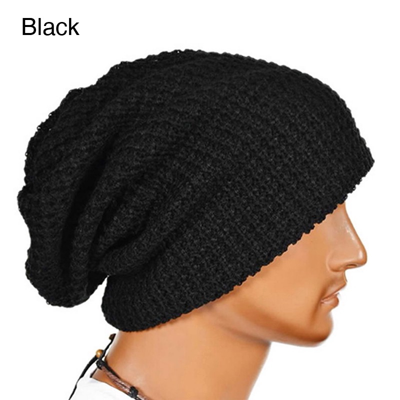 Mũ len beanie chóp thụng cho nam và nữ