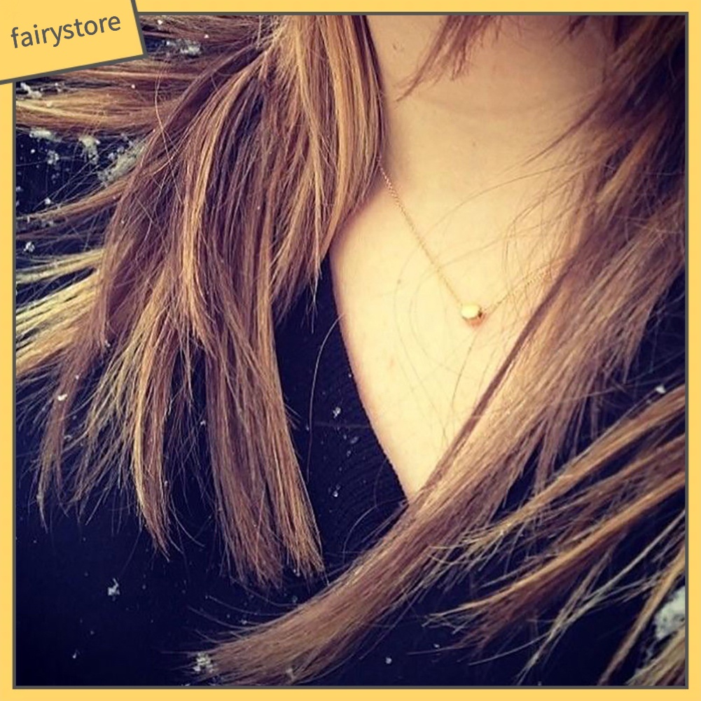 Vòng cổ kim loại mặt lá / la bàn thời trang cho nữ