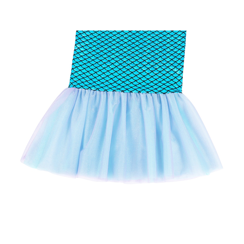 Đầm Nàng Tiên Cá Hóa Trang Halloween / Giáng Sinh Cho Bé Gái