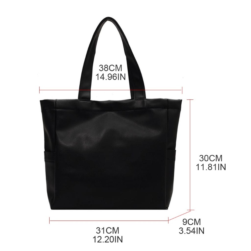 Túi Xách Da PU Cỡ Lớn Có Khóa Cài Mạnh Mẽ Sang Trọng Cho Nữ