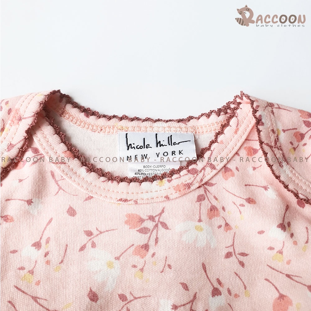 Bộ đồ liền thân dạng váy xuất Pháp điệu đà body dress cho bé gái Hicole Hiller