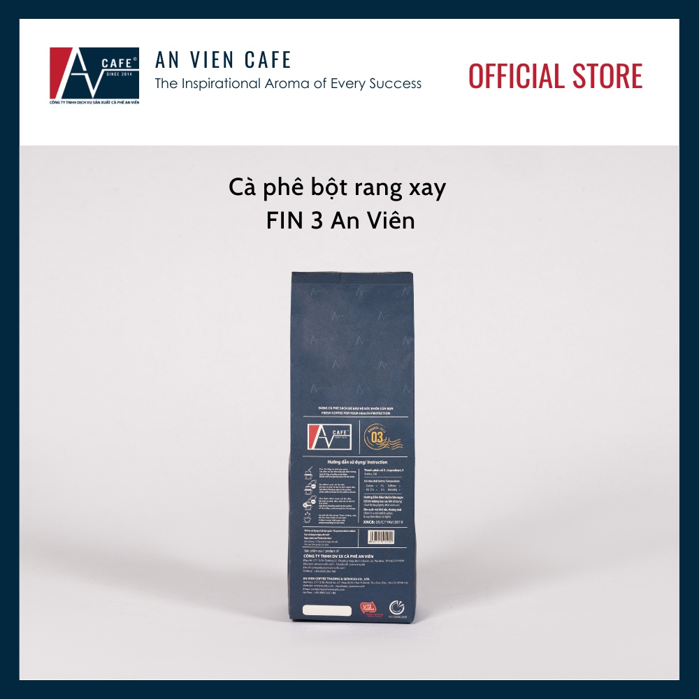 Cà phê hạt rang xay- FIN 3| PHA PHIN PHA MÁY ĐỀU NGON| anviencafe.com
