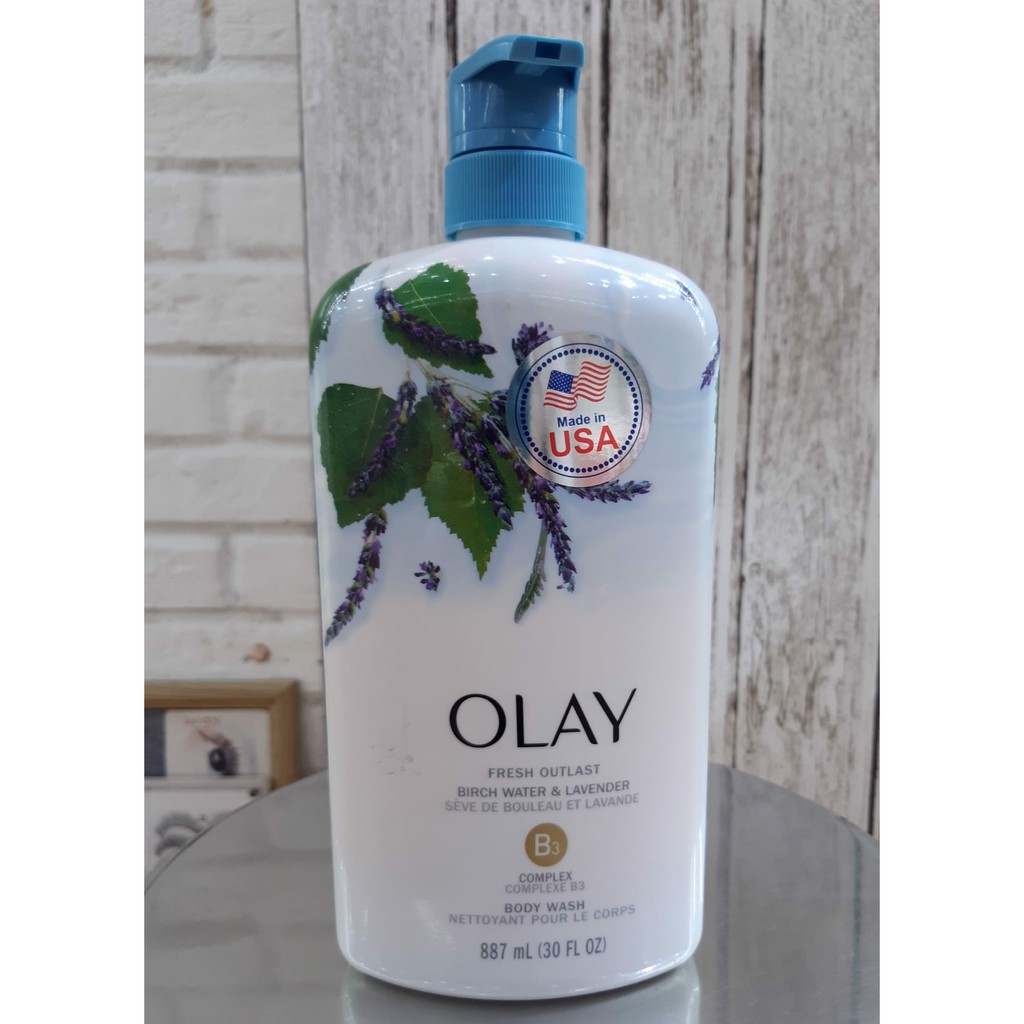 SỮA TẮM OLAY FRESH OUTLAST 887ML MỸ