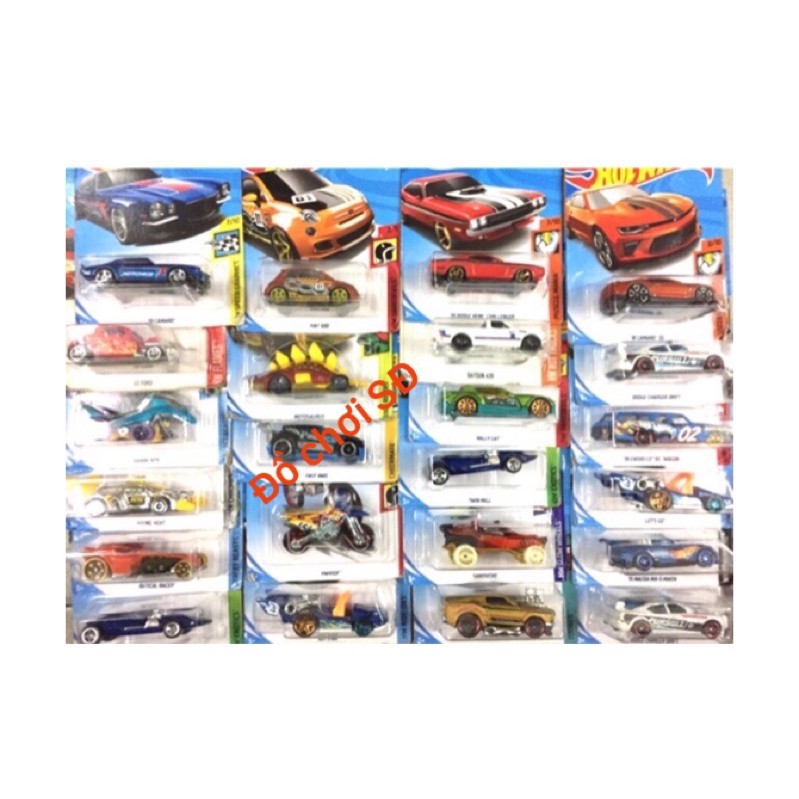 Xe hotwheel - combo 3 chiếc ngẫu nhiên