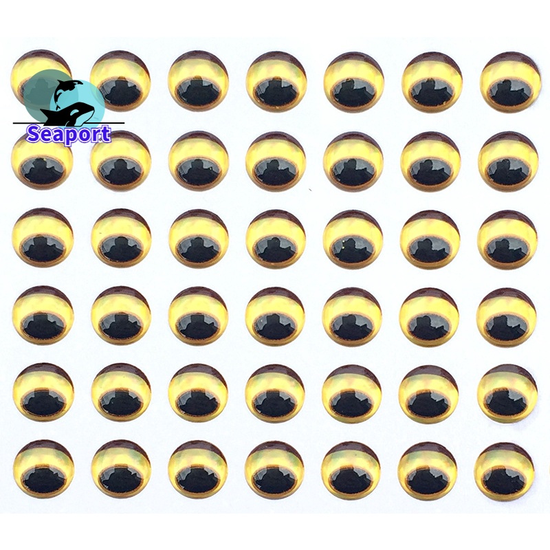 Bộ 20 Mắt Cá 3D 3MM Đến 6MM (Túi)