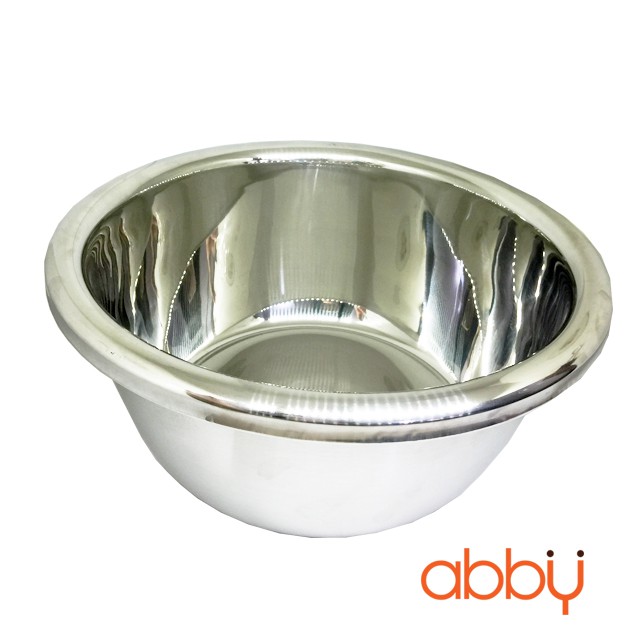 Bát trộn inox đáy bằng 28x18x11.5cm