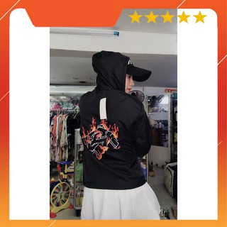 ÁO KHOÁC DÙ CHIẾC LÁ CHỮ THẬP LỬA SIÊU COOL ❤️FREESHIP❤️