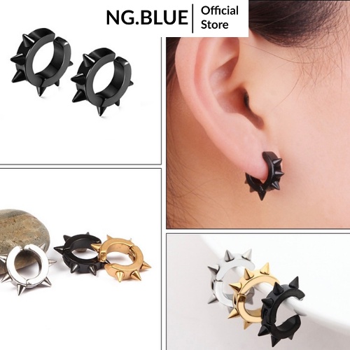 Khuyên tai gai nhọn cho nam và nữ (KT5)