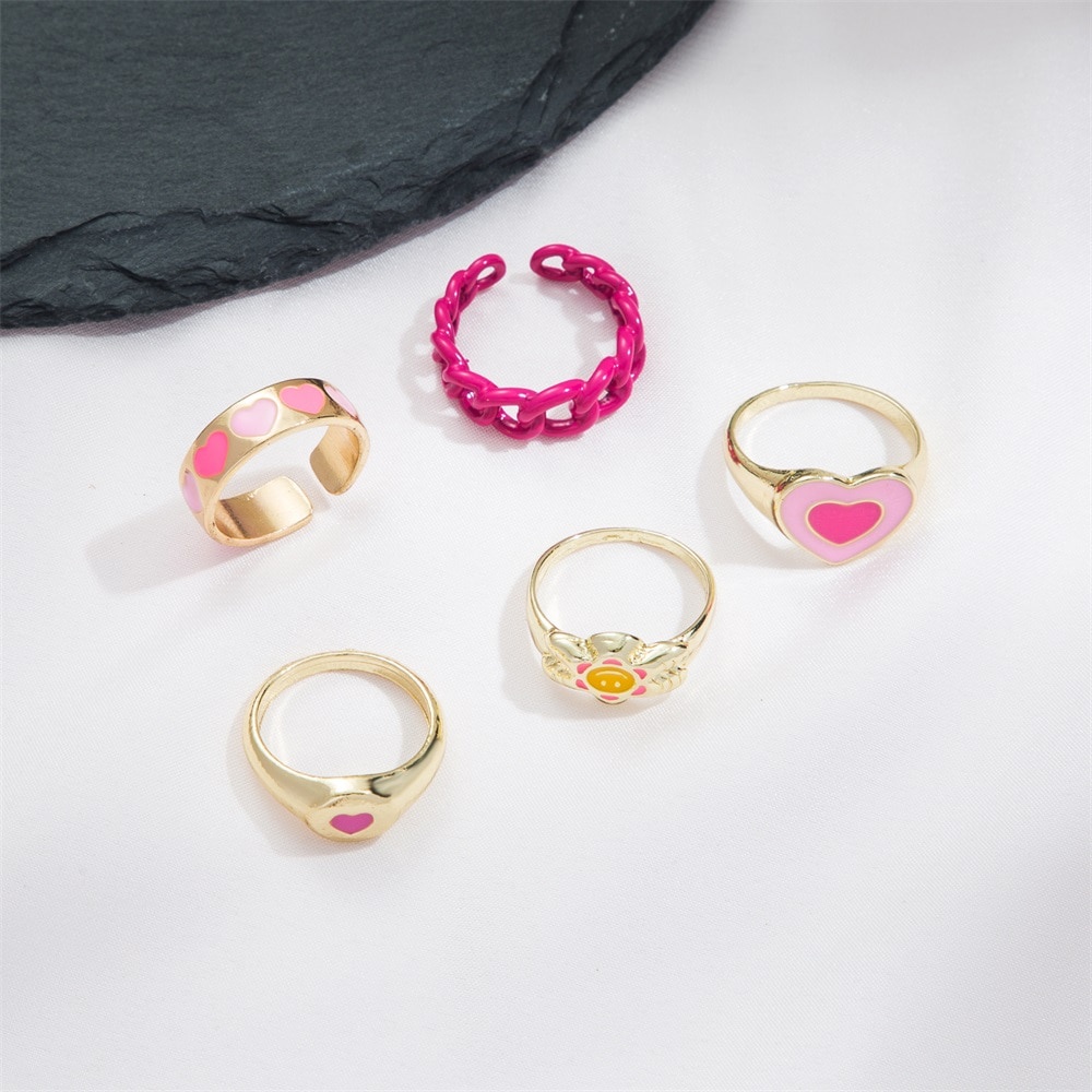 Set 2 nhẫn tay kiểu dáng vintage thời trang cao cấp cho nữ