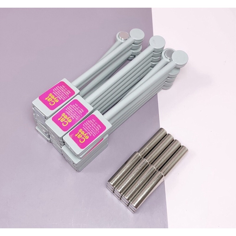 Cây nam châm 2 đầu hơ sơn gel mắt mèo chuyên dụng cho dân làm móng , nam châm vuông, nam châm trụ, nam châm hoa