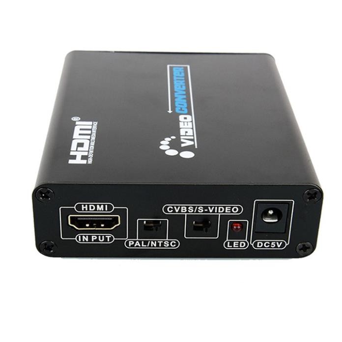 Bộ chuyển đổi HDMI to AV Audio Svideo chuẩn hình ảnh 1080P