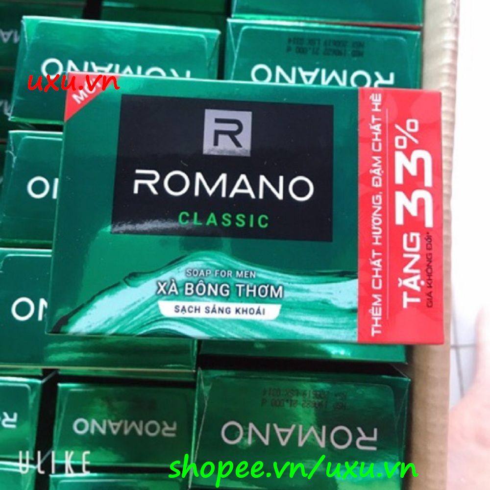 Xà Bông Tắm 90G Romano Classic, Với uxu.vn Tất Cả Là Chính Hãng.