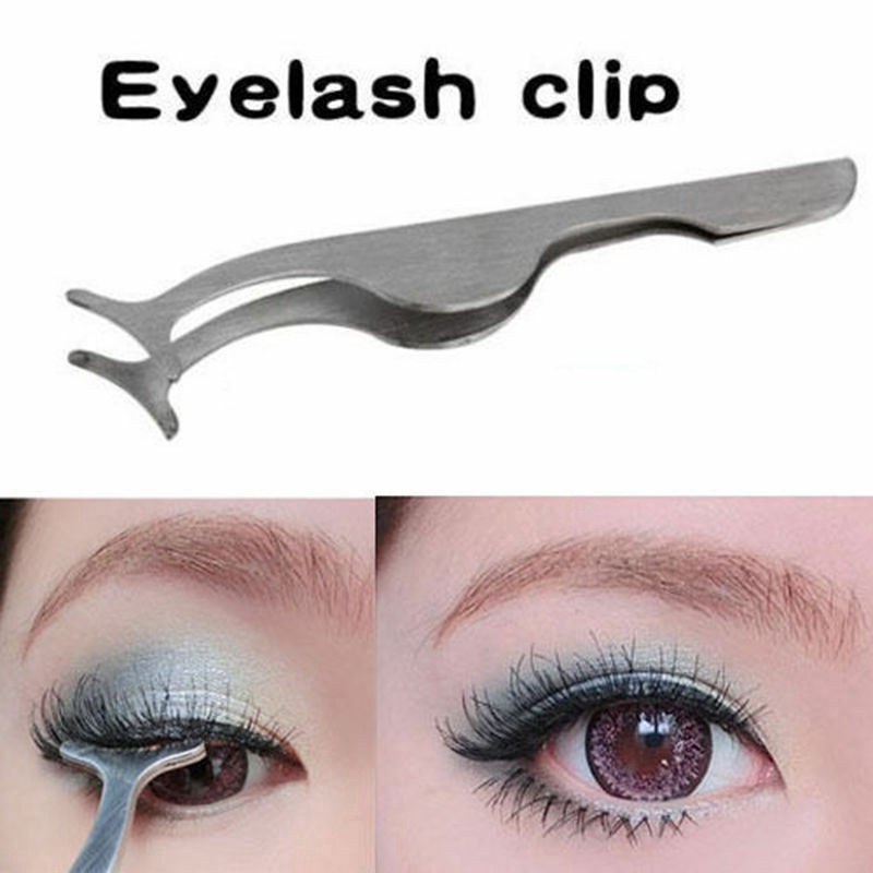 【TGS】  New False Eyelash Đặt phụ Clip Nhíp không gỉ đa chức năng thẩm mỹ Tool