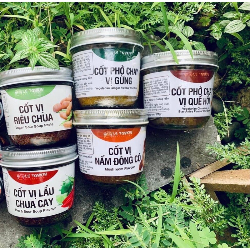 Cốt phở chay Letonkin - Cốt nấu nước lèo chuẩn ngon (chay/ mặn đều dùng được)